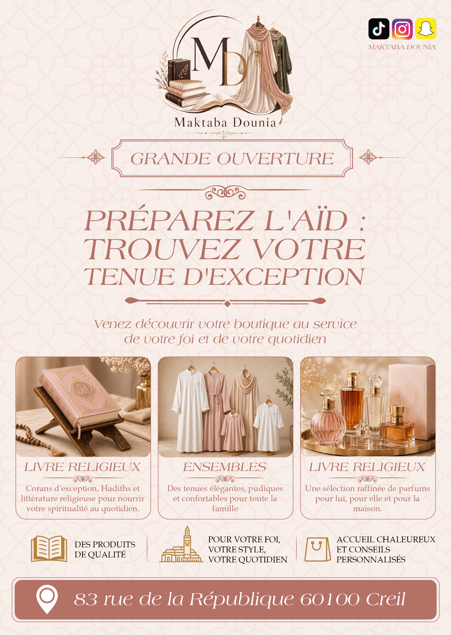 Maktaba Dounia Flyer